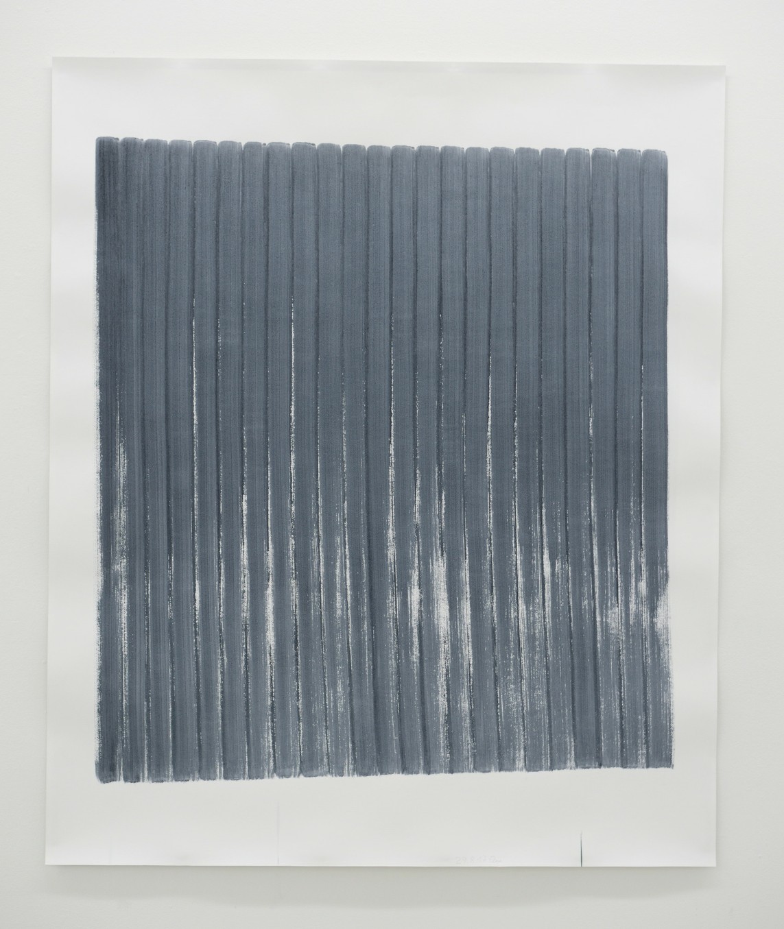 o.T. (29.8.17), Aquarell auf Papier, 2017, 182 x 152 cm