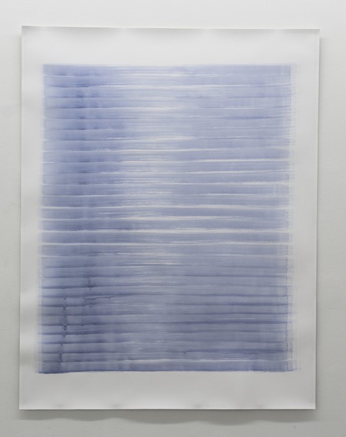 o.T. (31.1.16), Aquarell auf Papier, 2016, 195 x 152 cm