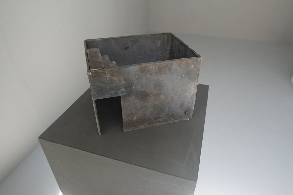 Jochen Damian Fischer / Treppe, 2017, Bronze, Unikat, 22 x 17 x 15 cm