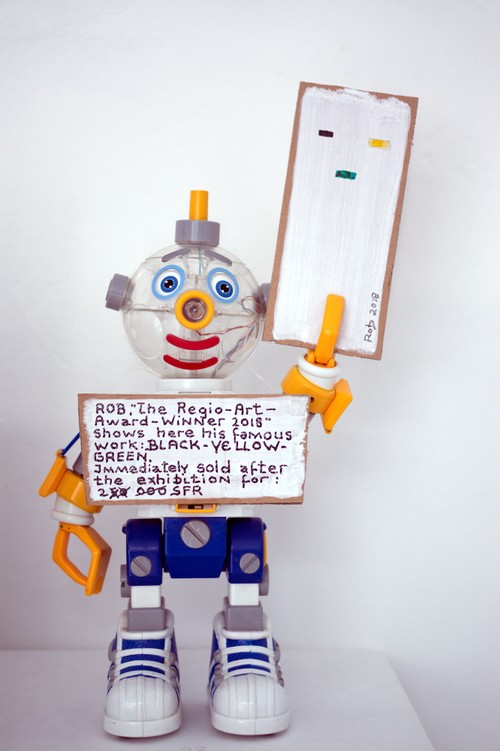 »Rob«, Mixed Media