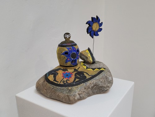 Das Fass | Keramik, Holz, Mixed ­Media