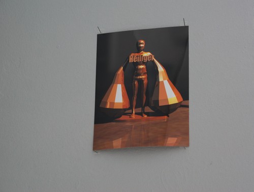 Tobias Eder – Heiliger / Rendering-Ausdruck, Auflage 5, 26 x 20 cm, 2015