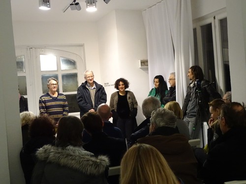 Eröffnung mit Freddy Paul Grunert, Tobias Eder und Cristina Fiordimela