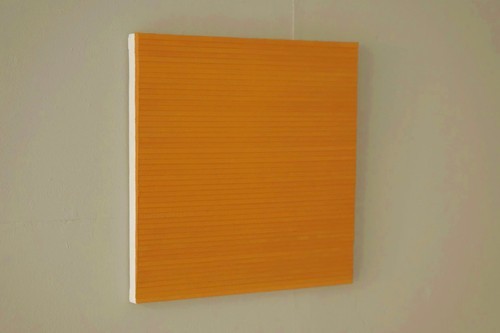  2.4.14 - 20.7.15, Öl/Lw./Holz, 50 x 50 cm