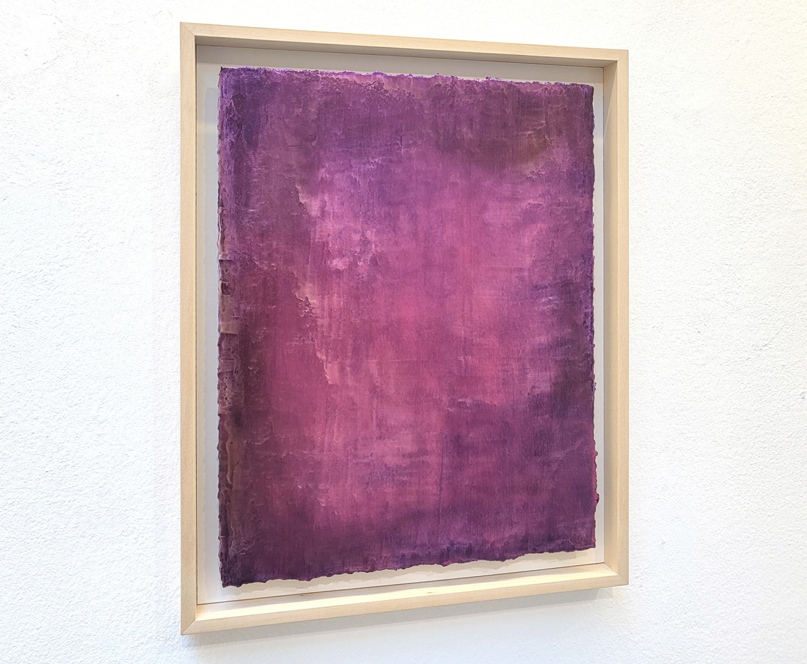 Sehstück, 2026, Aquarell auf Papier / gerahmt, 27,5 cm x 38,5 cm