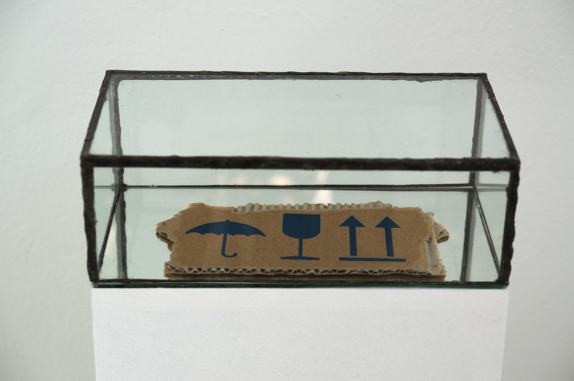 Nikolaus Heyduck: »Tauschobjekt« / Mixed Media / 100 x 28 x 15 cm / 2002