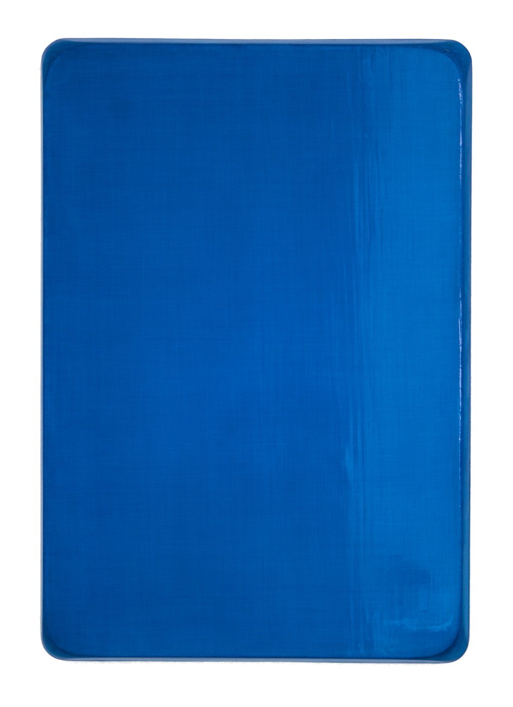 o.T. / Heliocoelinblau, Ultramarinfeinst, Aquarell auf Gips und Medium, 35 x 25 cm, 2008