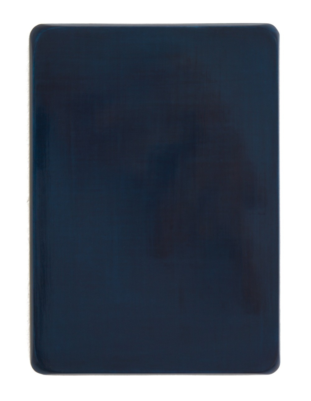 o.T. / Neutralgrau, Helioceolinblau, Aquarell auf Gips und Medium, 35 x 25 cm, 2008
