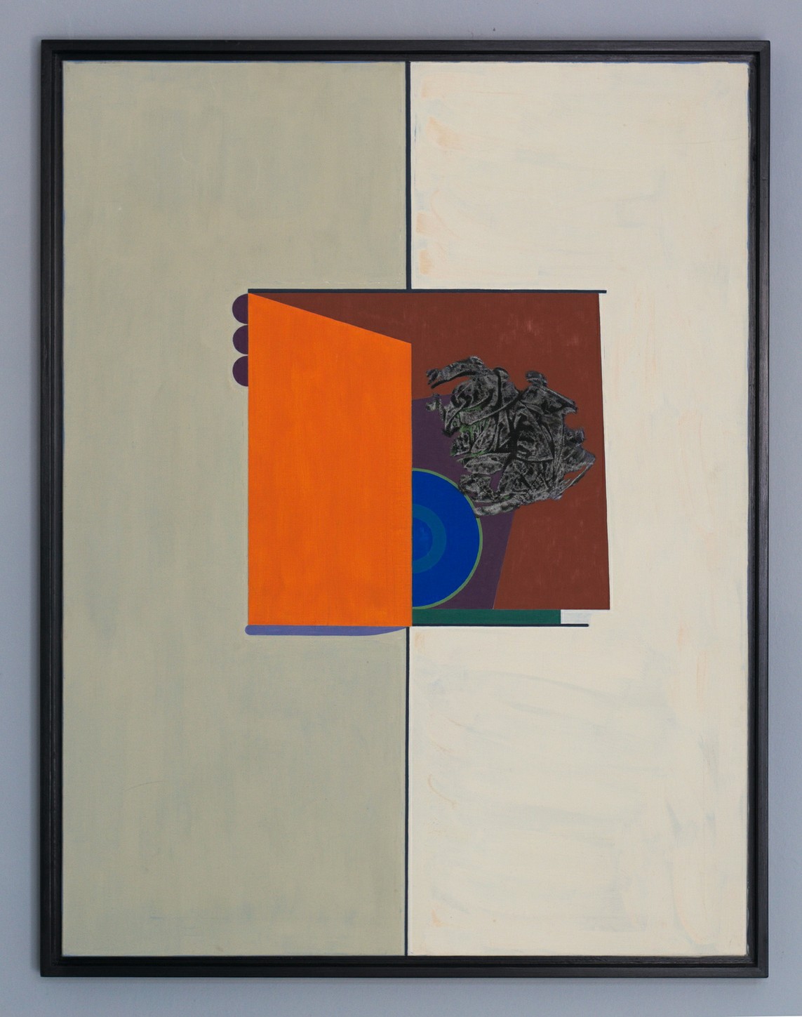 »HAUS« Öl auf Leinwand, 116,5 x 89,5 cm, 1967