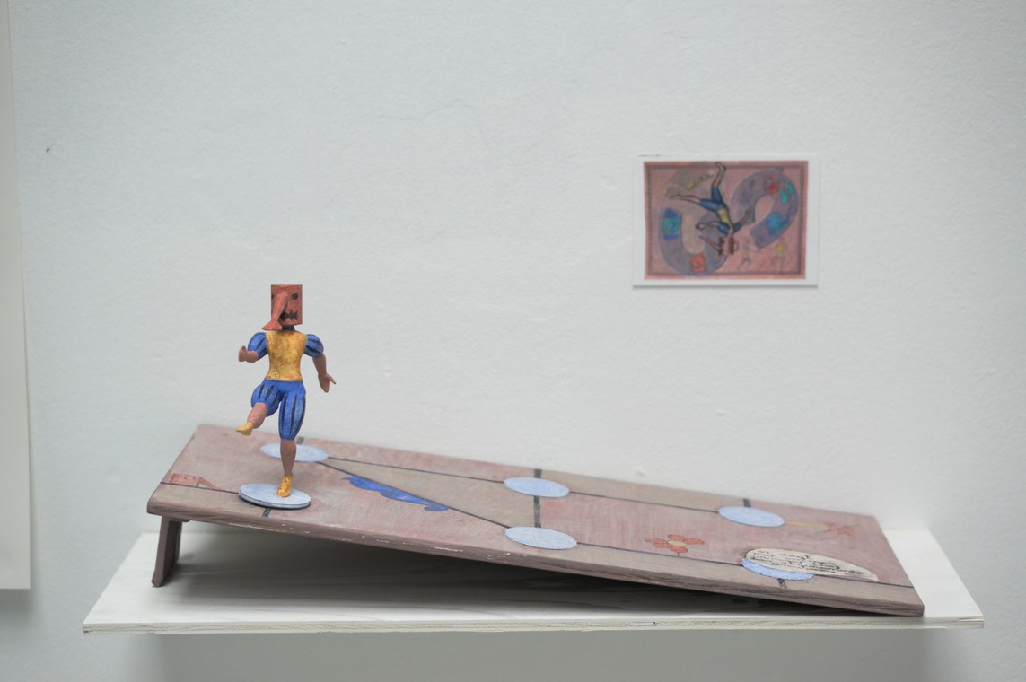 Kirti Ingerfurth: o.T., Mixed Media, ca. 17,5 x 27 x 57 cm