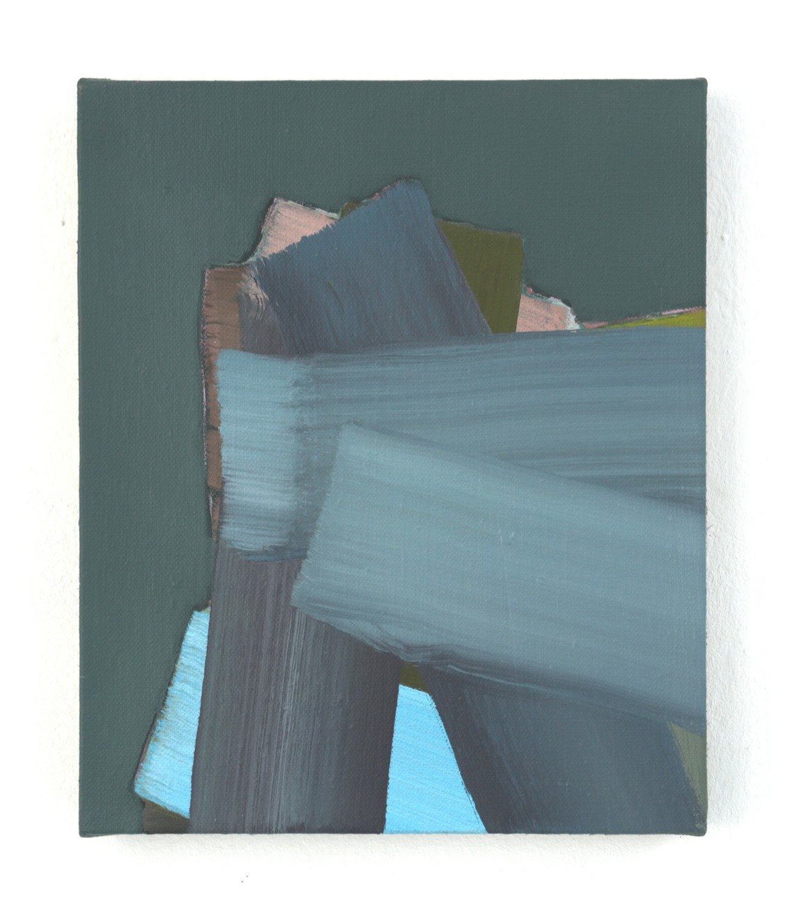 »Babel« 2016, Öl auf Leinwand, 30,5 x 25 cm